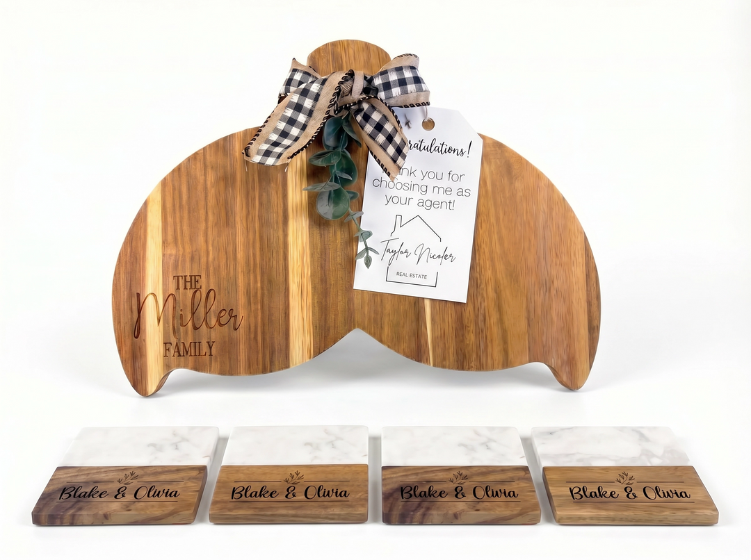 Whale Tail Real Estate Closing Gift Set