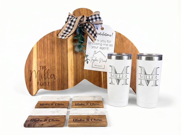 Whale Tail Real Estate Closing Gift Set