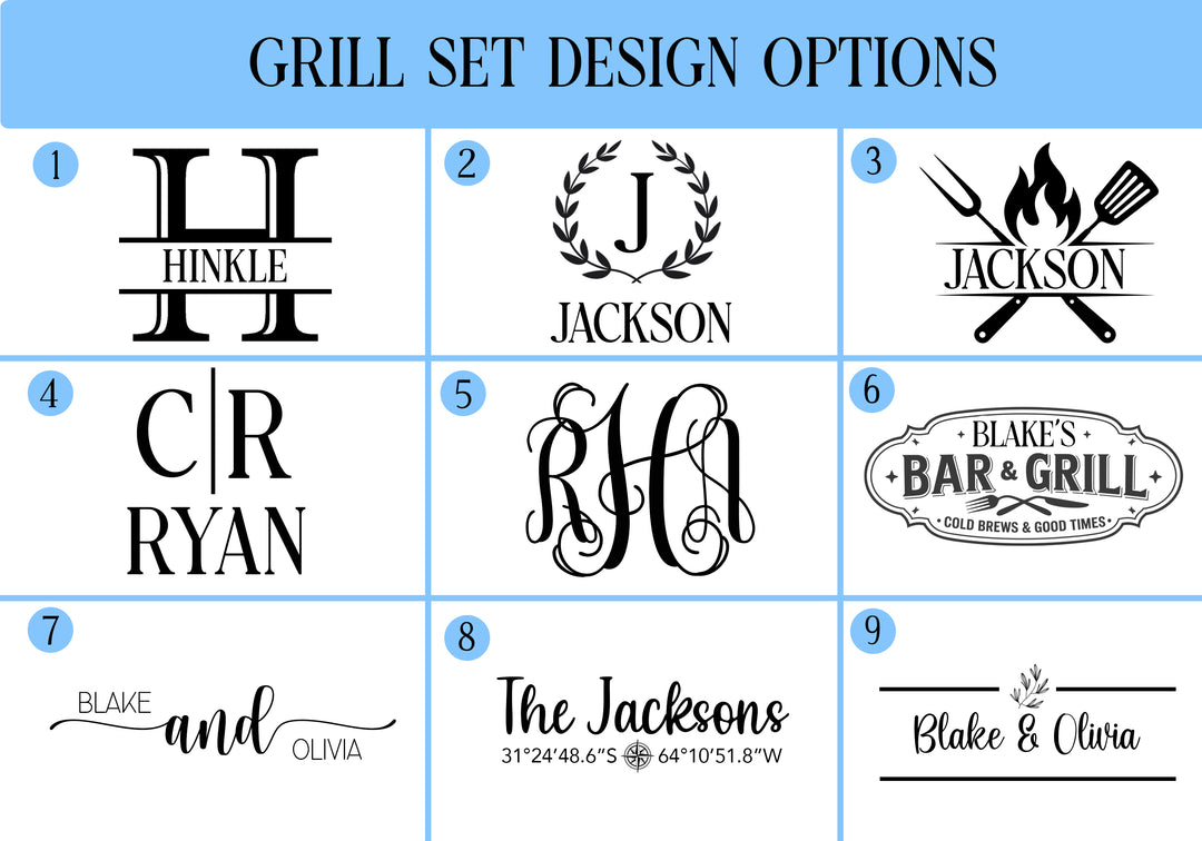 Grill Lovers Custom Closing Gift Set