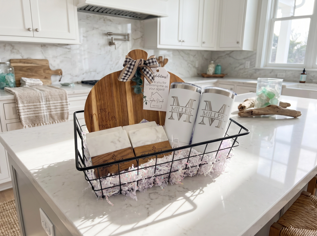 Whale Tail Real Estate Closing Gift Set