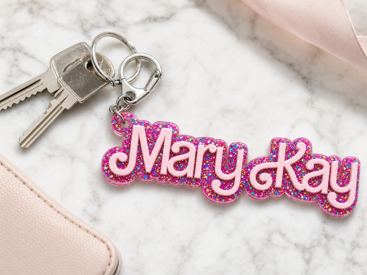 Mary Kay Inspired Acrylic Keychain | Team Prize, Director Gift, Consultant Goal Reward